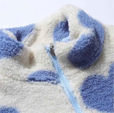 Katharina™ | Vendbar jakke med hjerter