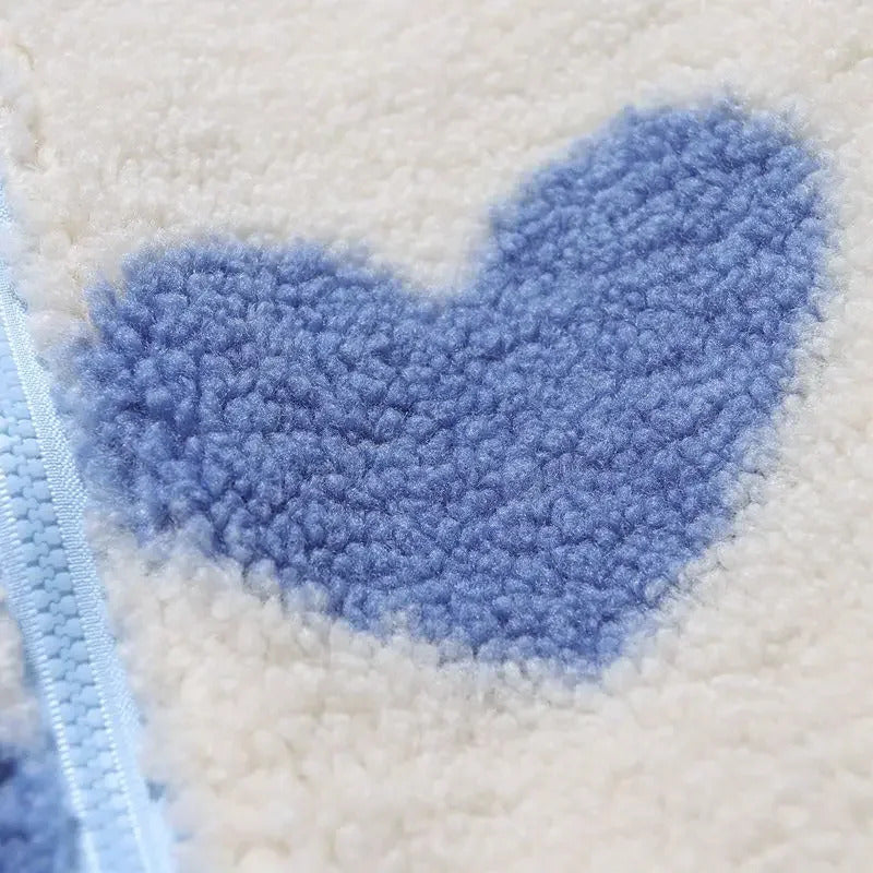 Katharina™ | Vendbar jakke med hjerter