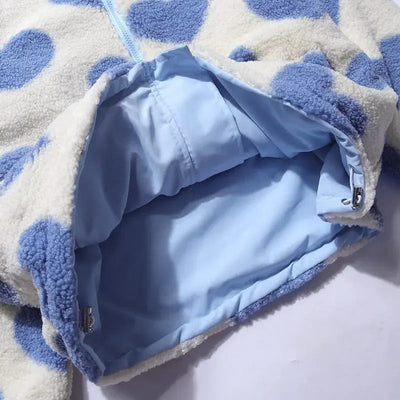 Katharina™ | Vendbar jakke med hjerter