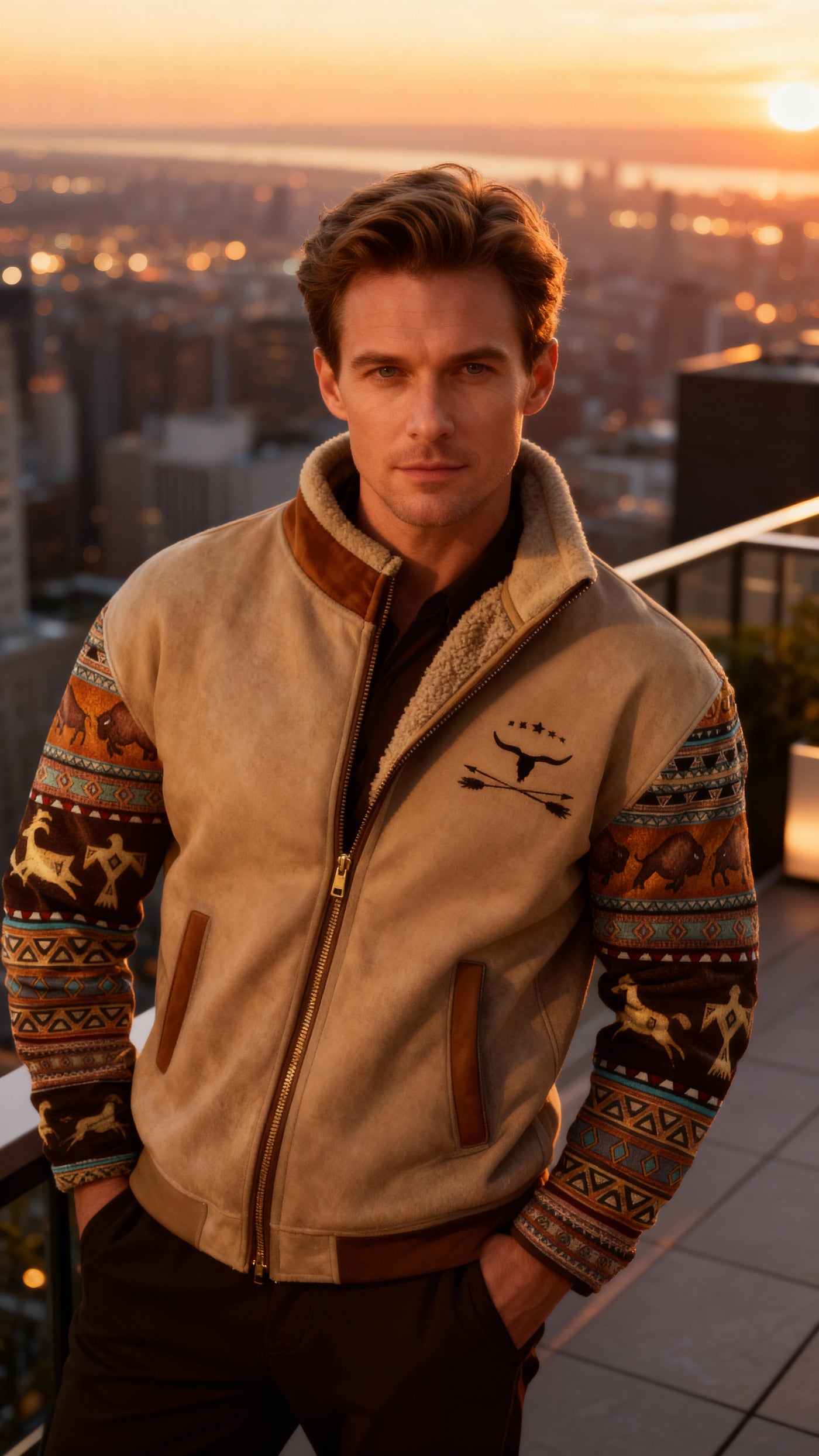 FrostRebel | Stilren fleecejakke med termo-fôr